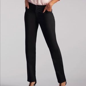 Lee Black Relaxed fit Straight high rise Jeans 16s